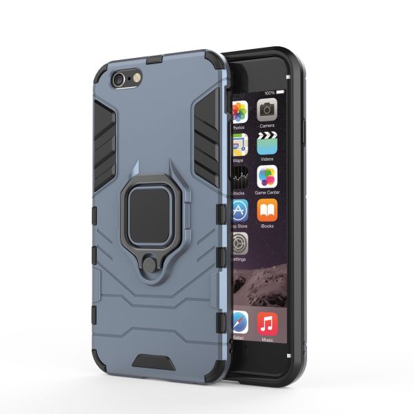 Armor Shockproof Case For iPhone 6, 6s Finger Ring Holder Phone Cover Coque