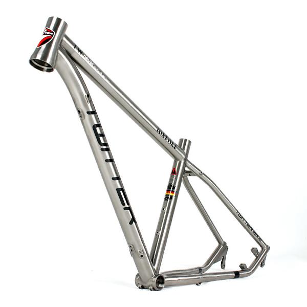 Road Bicycle Titanium Bike Components Extremely Light OEM Natural Gross Color