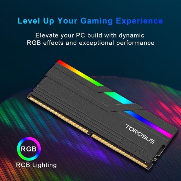TOROSUS RH51 DDR5 Memory RGB Heat Sink Series