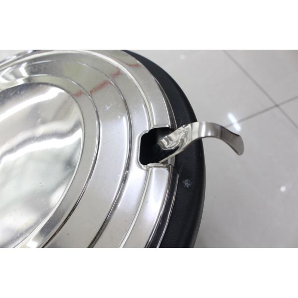 Вольт одиночной фазы 220В крышки грелки/нержавеющей стали супа черного цвета электрический