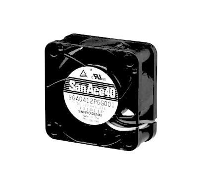 High Pressure Computer Mining Case Fans 10000RMP Speed Ball Bearing 0.46A Current
