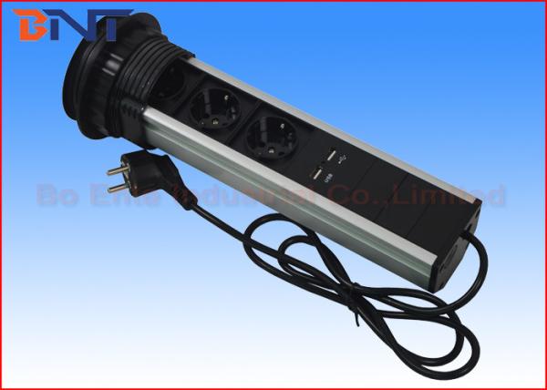 Kitchen Worktop Pop Up Counter Outlet , Exquisite Pop Up Worktop Socket