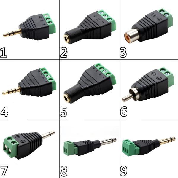 5.5mm x 2.1mm Female Jack DC Power Adapter for CCTV Camera LED Strip Lights