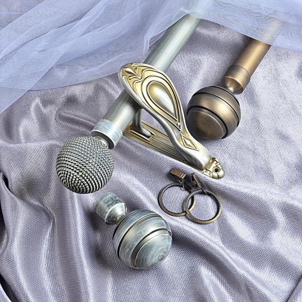6M Length Home decoration Single Metal Pipe Curtain Rods Windows Accessories