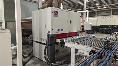 Metalworking Wide Belt Drum Sander With Control Panel / Motor Load Meter