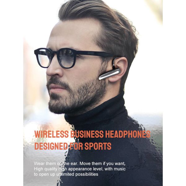 Wireless Running Earphones Earhook Noise Canceling HiFi Stereo Sound For Iphone