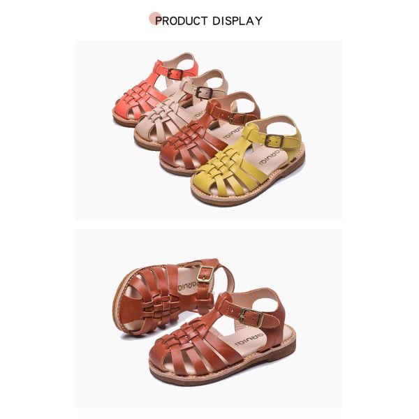 Non Slip Outsole Handmade Soft Summer Sandals
