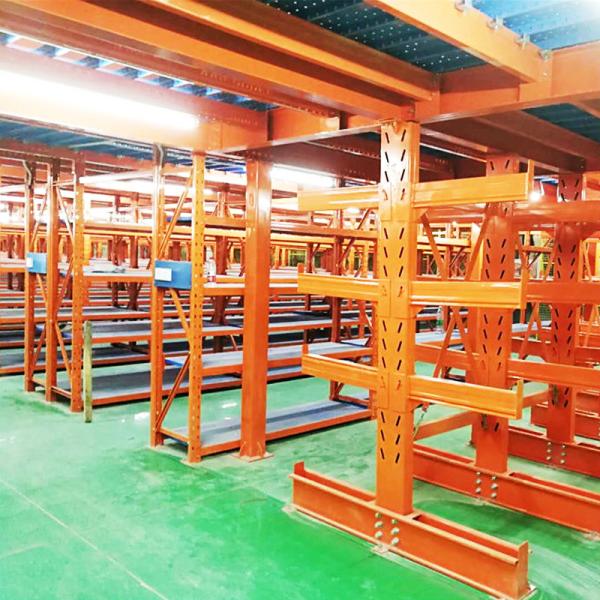 Cantilever Rack Para Produtos Longos Cantilevered Rack Mezzanine Armazém Armazém