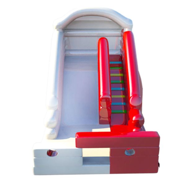 Clown Inflatable Slide With Elephant Theme For Children Fun Park