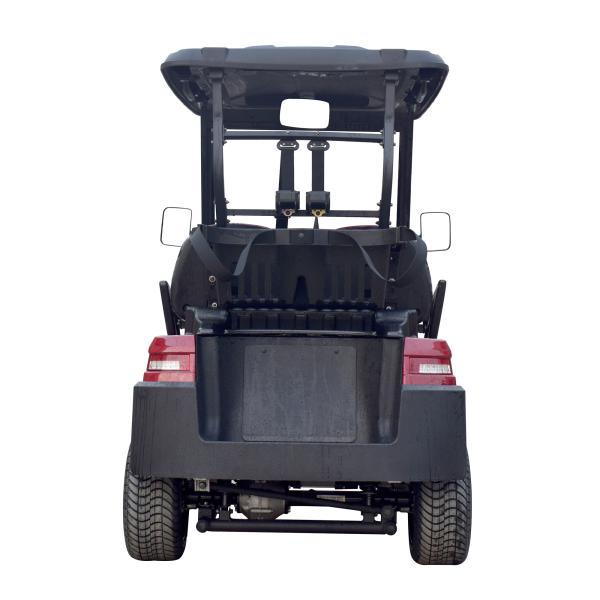 Popullar Model Red Electric Golf Car 2 Seaters with CE Certification Wholesale Price