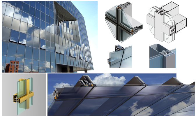 Aluminium Construction Profiles Aluminium Window Frame Profiles