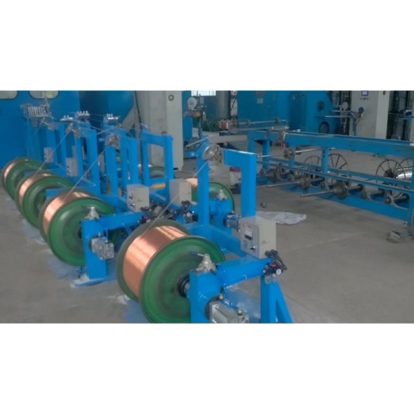 Copper Wire Bunching Machine High Speed Twister Automatic Stranding Equipment