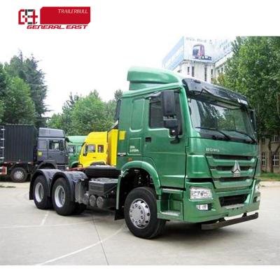 371HP HOWO 6X4 LHD Heavy Duty Tractor Truck For Towing Vehicle In Africa And Asia
