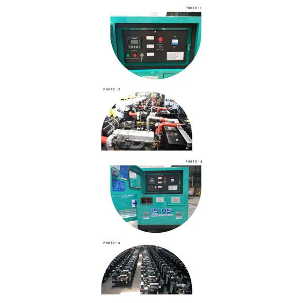 25KVA 400V Canopy Diesel Generator , Electric Start Diesel Generator