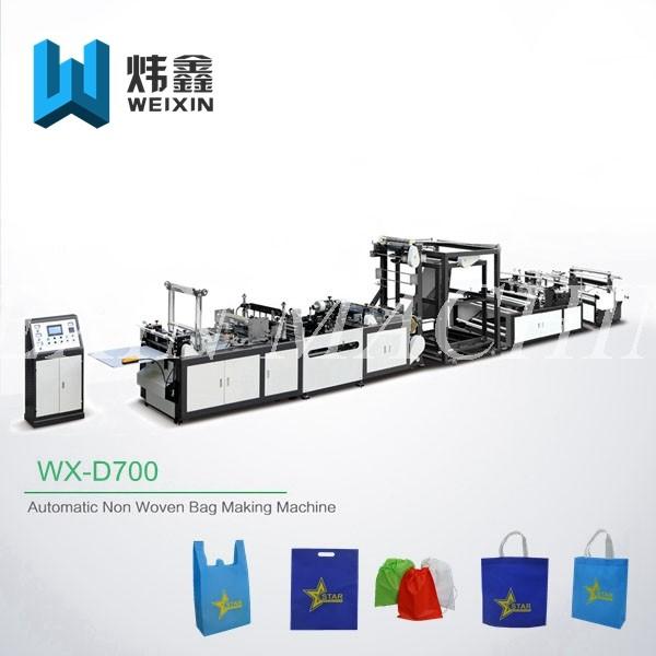 Eco - Friendly Non Woven Polypropylene Bags Making Machine Fully Automatic