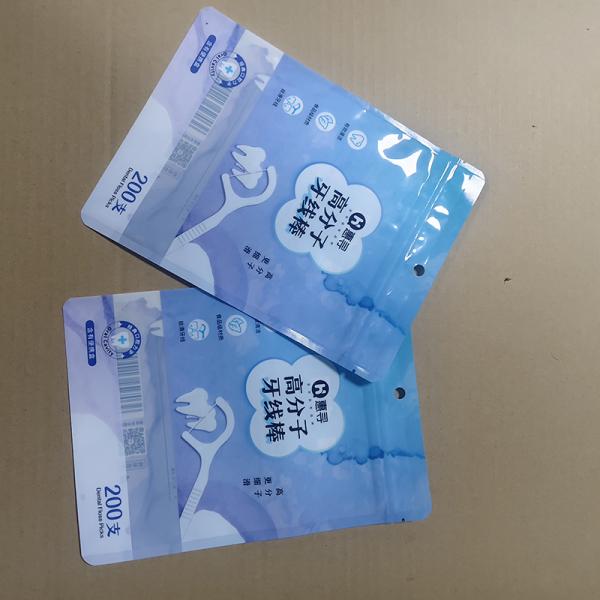 Bolsas Tri-Seal Metalizadas para Hilo Dental - Recubrimiento de Aluminio y Alta Barrera
