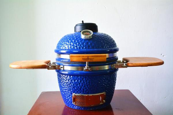 12"  Ceramic Grills KamadoCharcal  BBQ  (Blue)