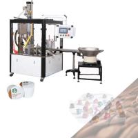 1-15 g Máquina de embalagem de café em pó fácil de operar para pequenas empresas com velocidade de cápsula de linha única de até 40 tampas por dose