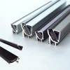 Aluminum Rubber Sound Insulation Wooden Door Magnetic Suction Sealing Strip Silent Magnetic Suction Wooden Door Seal