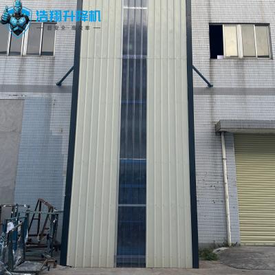 8m High 500kg-20000kg Industrial Outdoor Goods Lift Hydraulic Cargo Elevator