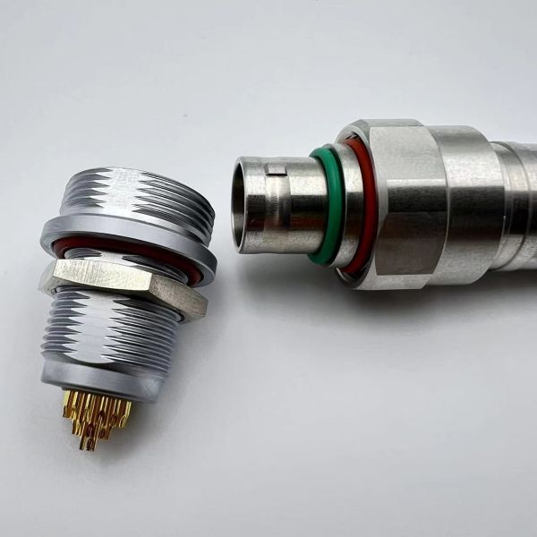BEXKOM W Series Deep Underwater >50 Meters  Brass or Stainless steel shell screw locking Cable Connectors