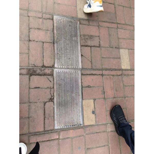 1mm Thick Perforated Metal Mesh Plain Type For Storage Filtration