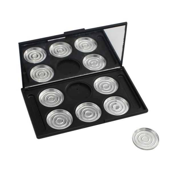 6 Colors Custom Empty Makeup Palette , Empty Eye Palette Case 16.5x9.5cm