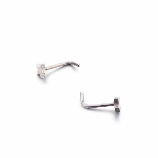 Fashion Jewelry Star Nose Studs Rings Pin Body Piercing Jewelry