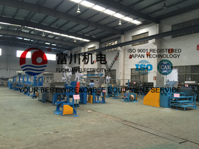 Fuchuan PP Extrusion Line Mainly For Automatic Wire Insulated and Sheathing