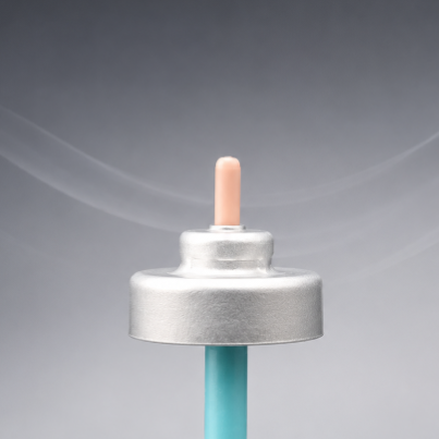 Configurable 20mm Aluminum Aerosol Valve Kit for Pepper Spray Packaging
