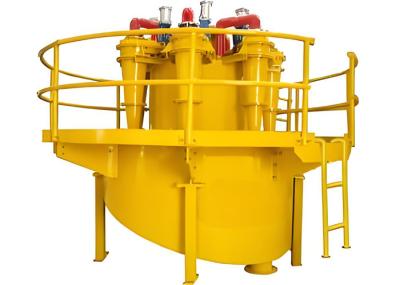 Hidrociclone Amarelo Tratamento de Água Fluxo de Água 150m3 Por Hora Filtro de Água