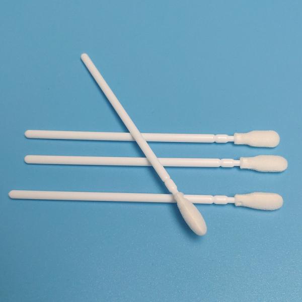 Foam Tip Oral Mouth Collection Self Collected Nasal Swab , Sampling Flocked Swab