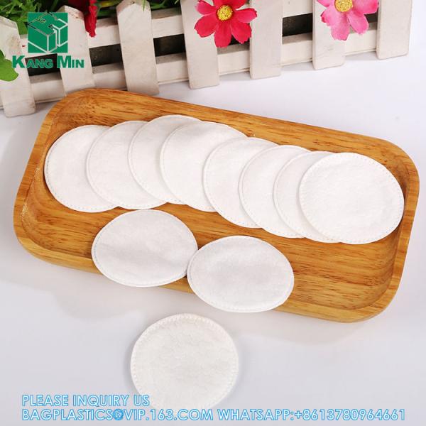 Beauty Facial Cleansing Makeup Remover Bulk Cotton Pads Pure Cotton Plain Ladies Pad Cosmetic Cotton Pads Manufacture
