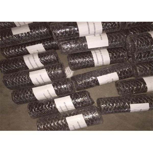 Ровной мелкоячеистая сетка гальванизированная заваркой, плетение провода ширины 1-3м покрытое ПВК шестиугольное