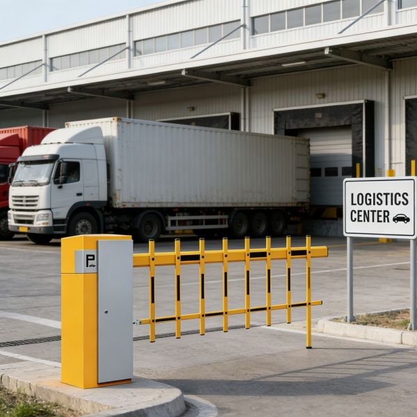 Portaboom Boom Barrier Gate with IP44 Protection Anti-Tailgating and Brushless Motor for Secure Parking Access