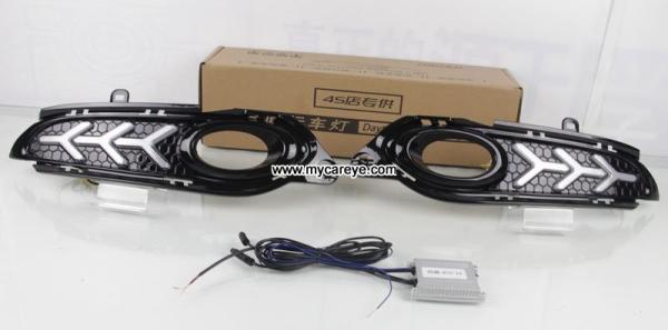 Honda HRV 2014-2017 DRL LED Daytime driving turn signal Fog Lights