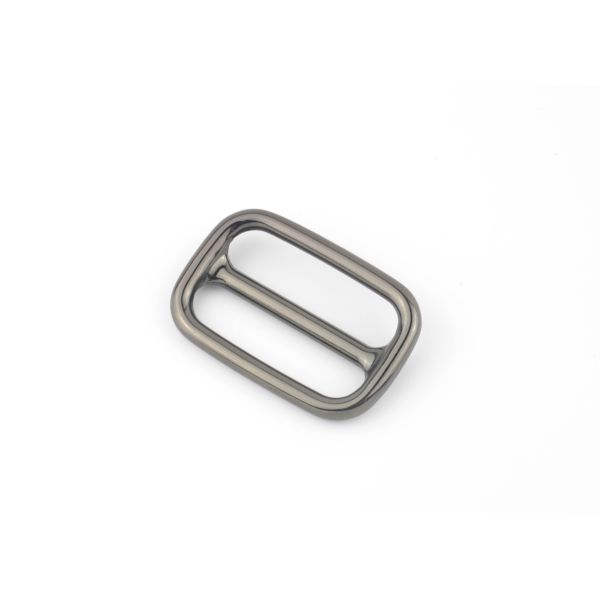 Metal Center Strap Adjuster Slider , OEM Or ODM Metal Buckles For Bags