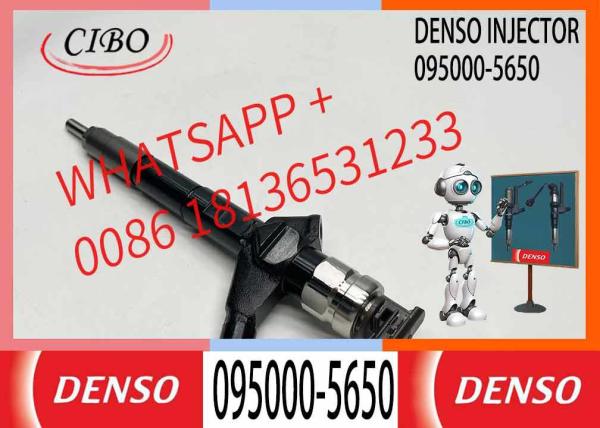 Common Rail Injector 095000-5650 095000-5655 16600-EB300 for Nissan YD25 2.5L Diesel Engine Navara Pathfinder for Denso