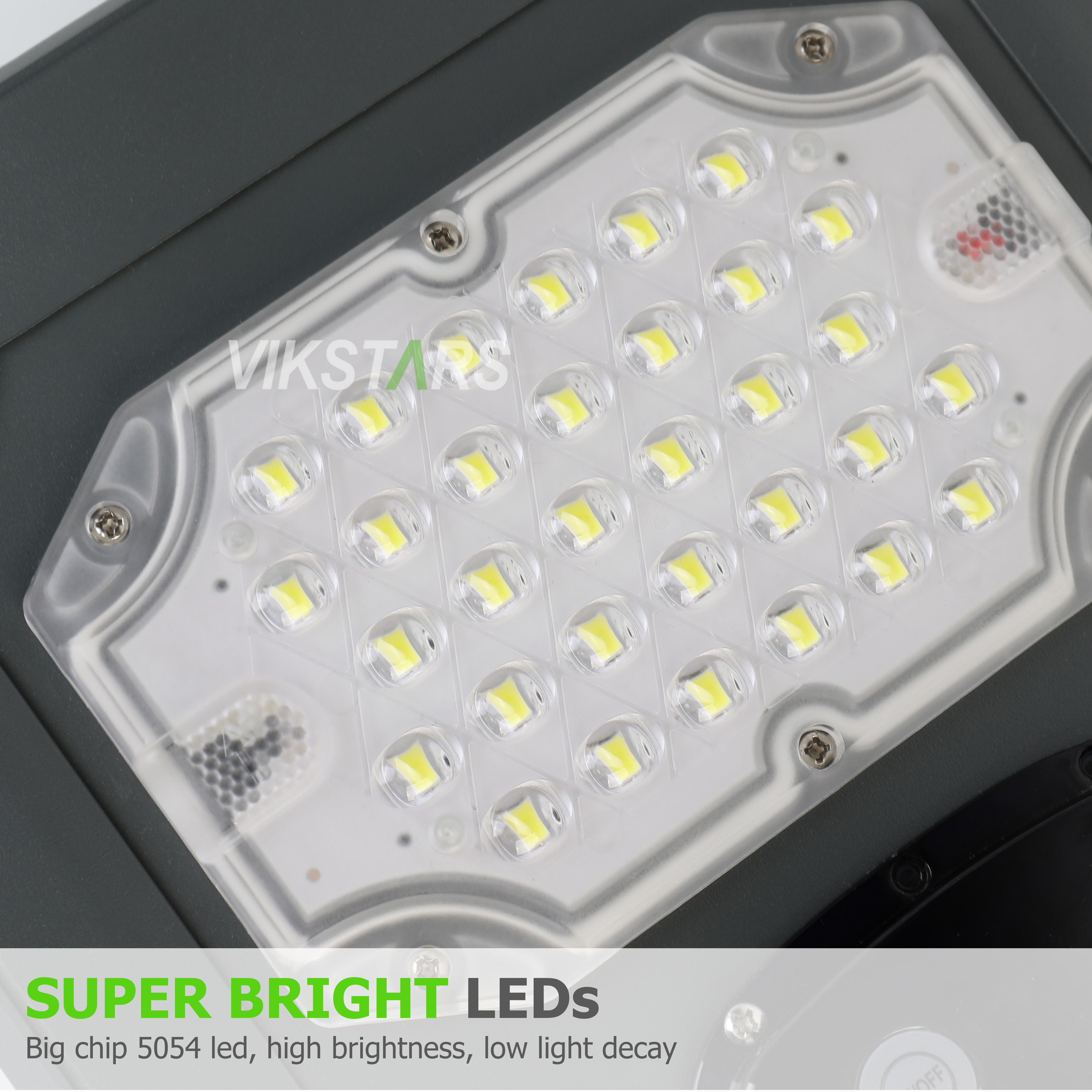 Nuevo 100W 200W 300W 400W 500W All In One Aluminio Luz solar de calle para mayoristas