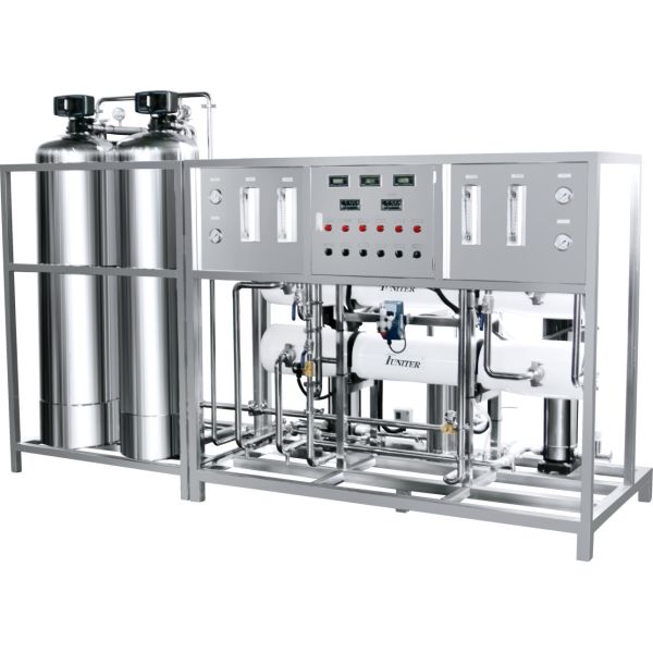 One Stage RO Stainless Steel Water Purification Machine Drinking Water Treatment System