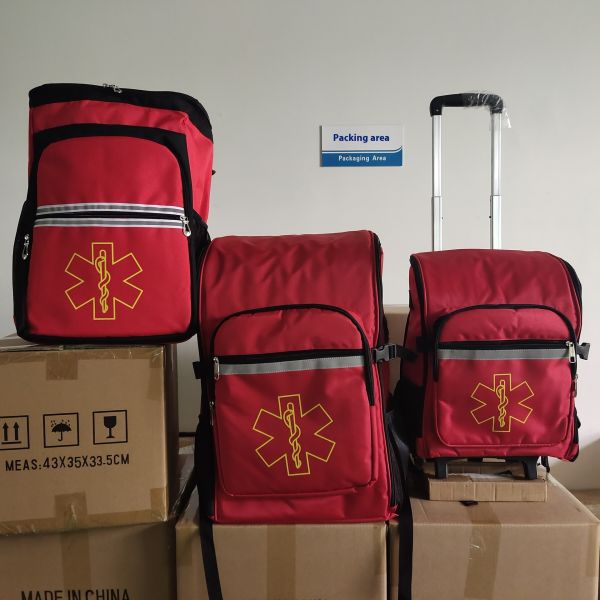 Wholesale Large Capacity Car First Aid Backpack Emergency Waterproof Breathable Firefighting Equipment Accessories