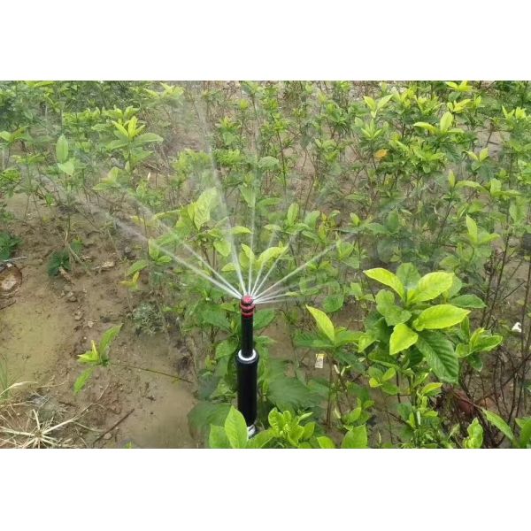 Rectangular Irrigation Pop Up Sprinkler 45° - 270° Adjustable Arc Raduis Nozzle Rotating