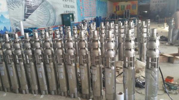 Stainless Steel Submersible Pump / Electric Submersible Pump For Agricultural Irrigation