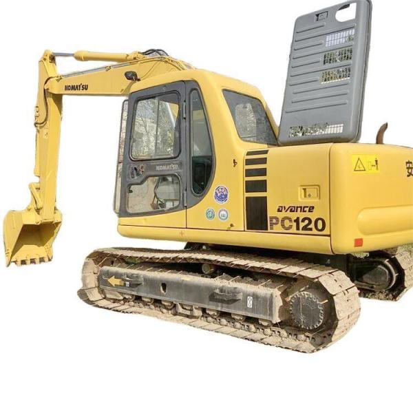 12 Tonnes Komatsu 120 utilisé Excavateur en bon état Couleur originale
