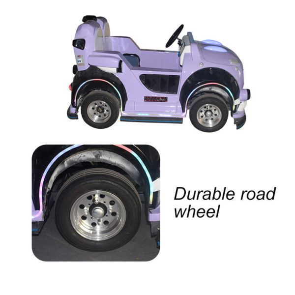 Built-In Battery Old-Fashioned Electric Children Riding Electric Car Remote Control Car