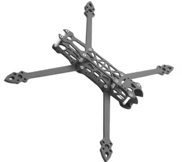 MARK4 V2 Cadre de drone FPV en fibre de carbone 9 pouces Ultra longue portée Racing Rack Bras en carbone épaissi de 6 mm Empattement de 330 mm