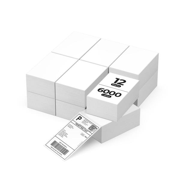 Direct Thermal Adhesive Fanfold Stickers Waybill Stickers HM2233