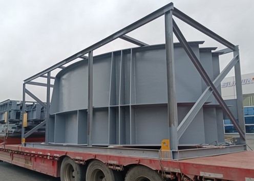 Kiln Tail Preheater Cement Equipment Steel Components Crushing Station