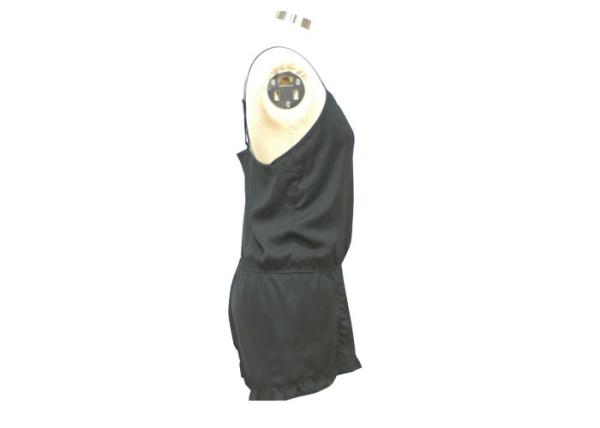 Lace Front Ladies Casual Jumpsuits And Rompers 100% Polyester Matt Satin