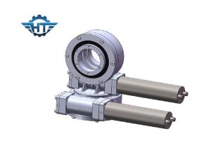 ZSDE5 Worm Gear Solar Slew Drive For Heliostat/Tower Station, Dual Axis Solar
